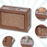 Vaultique™ ₹1 Lakh Saving Goal Money Bank