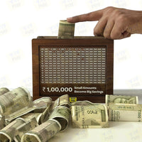 Vaultique™ ₹1 Lakh Saving Goal Money Bank