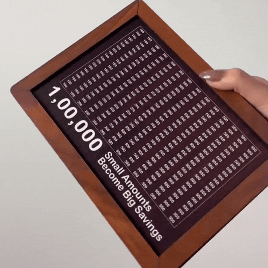 Vaultique™ ₹1 Lakh Saving Goal Money Bank