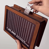 Vaultique™ ₹1 Lakh Saving Goal Money Bank